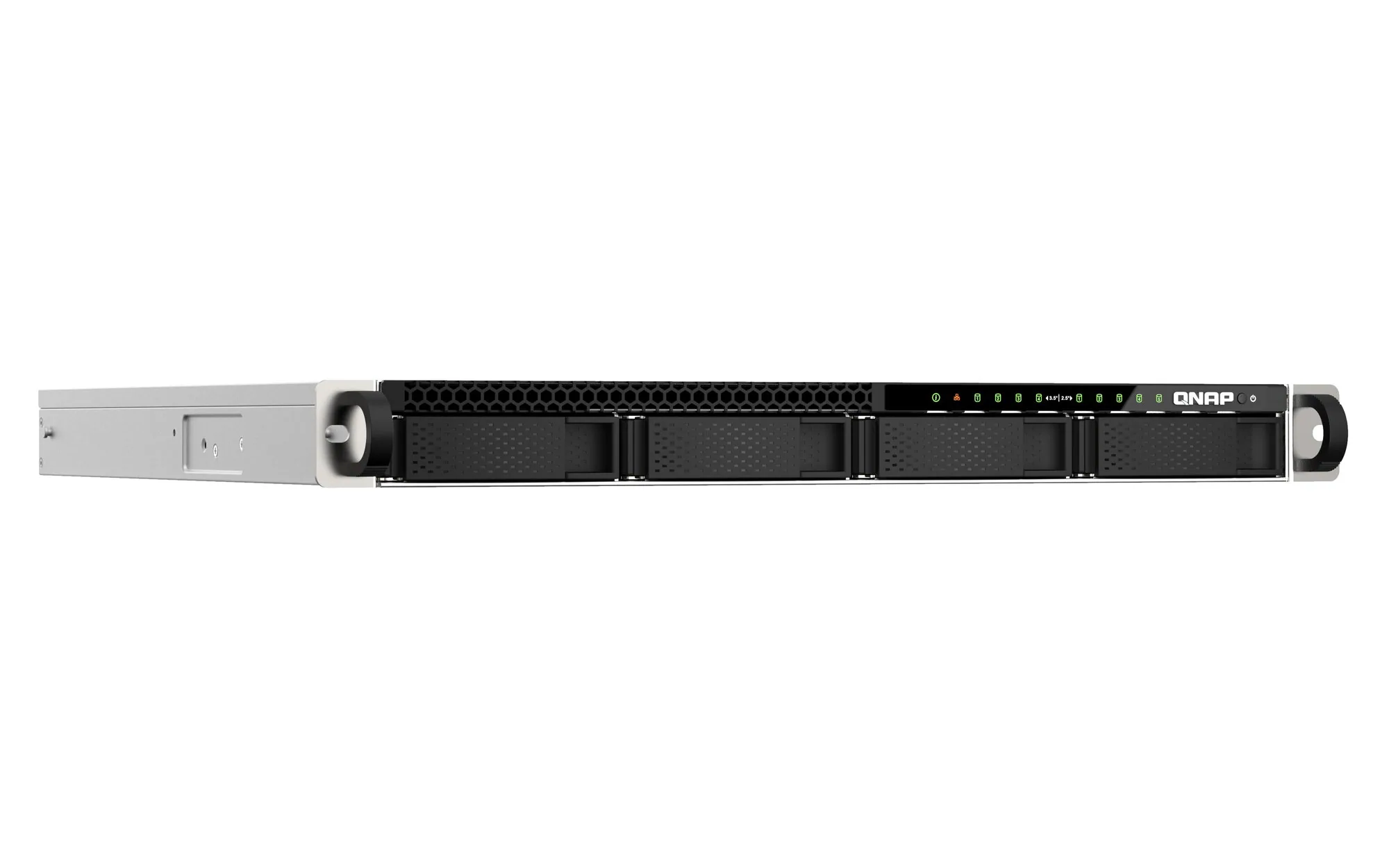 QNAP TS-h987XU-RP NAS Rack (1U) Intel Xeon E E-2334 16 GB DDR4 QuTS hero Schwarz, Silber – Bild 2