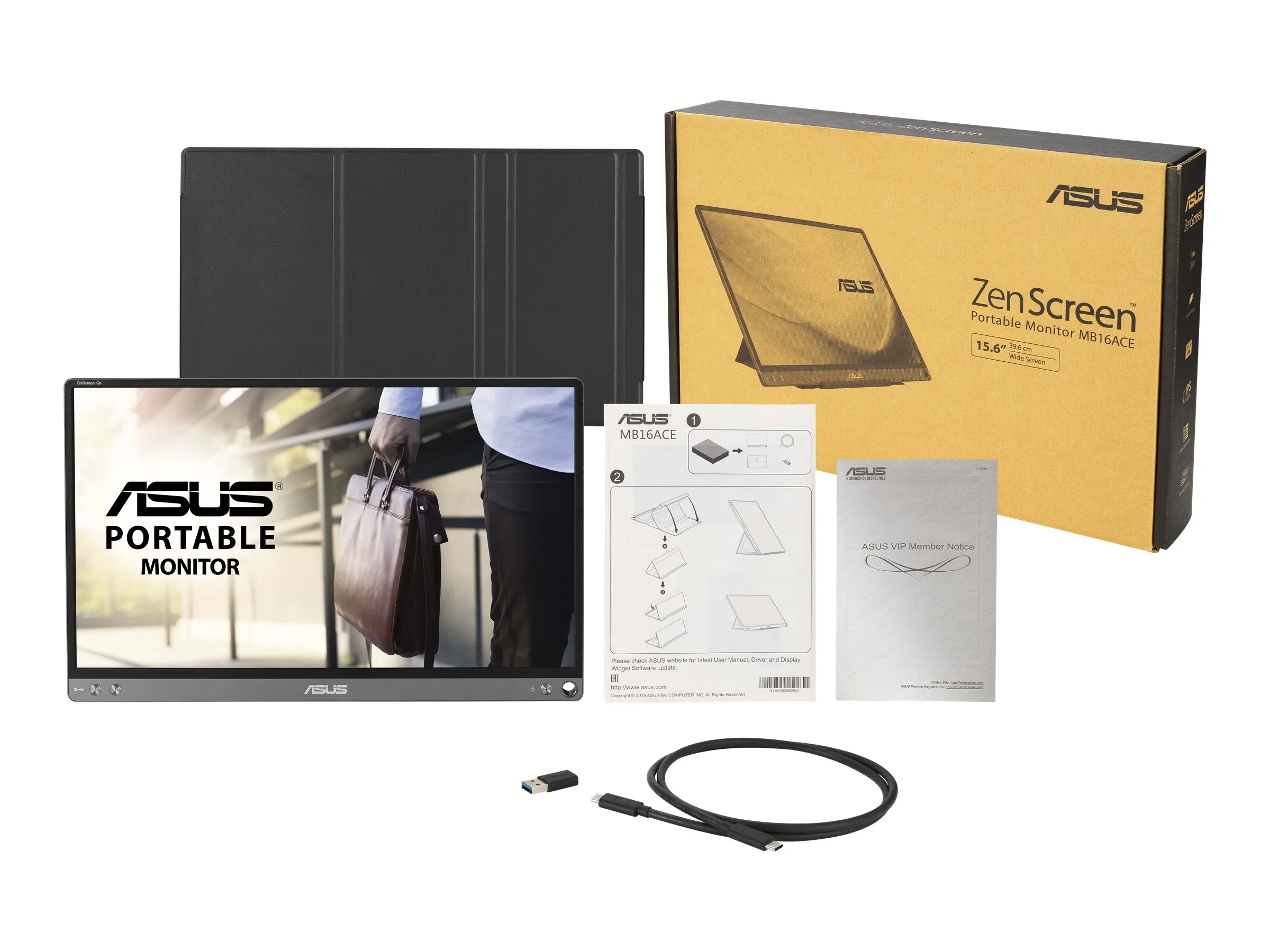 ASUS ZenScreen MB16ACE 39.6cm (16:9) FHD   USB-C