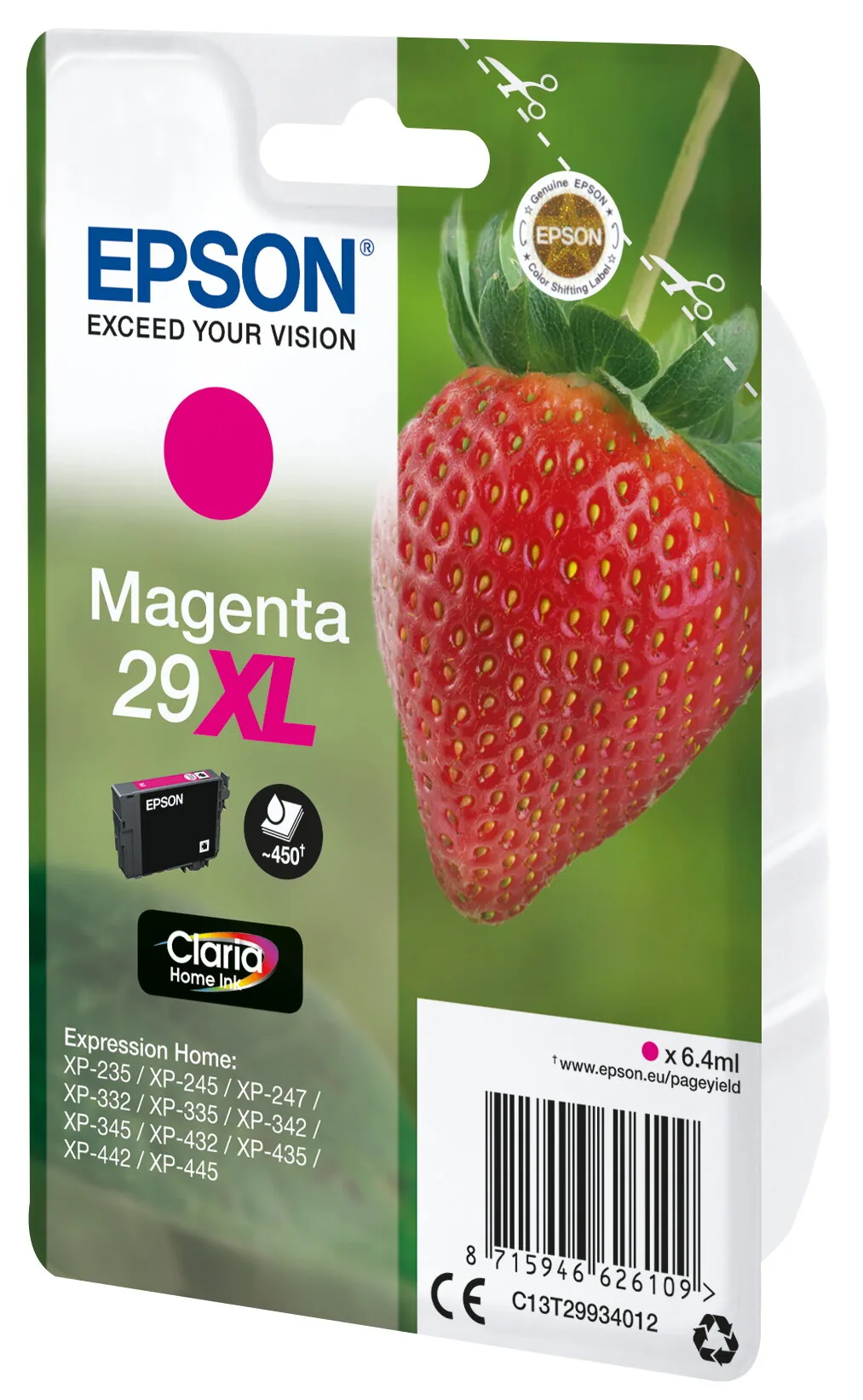Epson Strawberry Singlepack Magenta 29XL Claria Home Ink – Bild 7