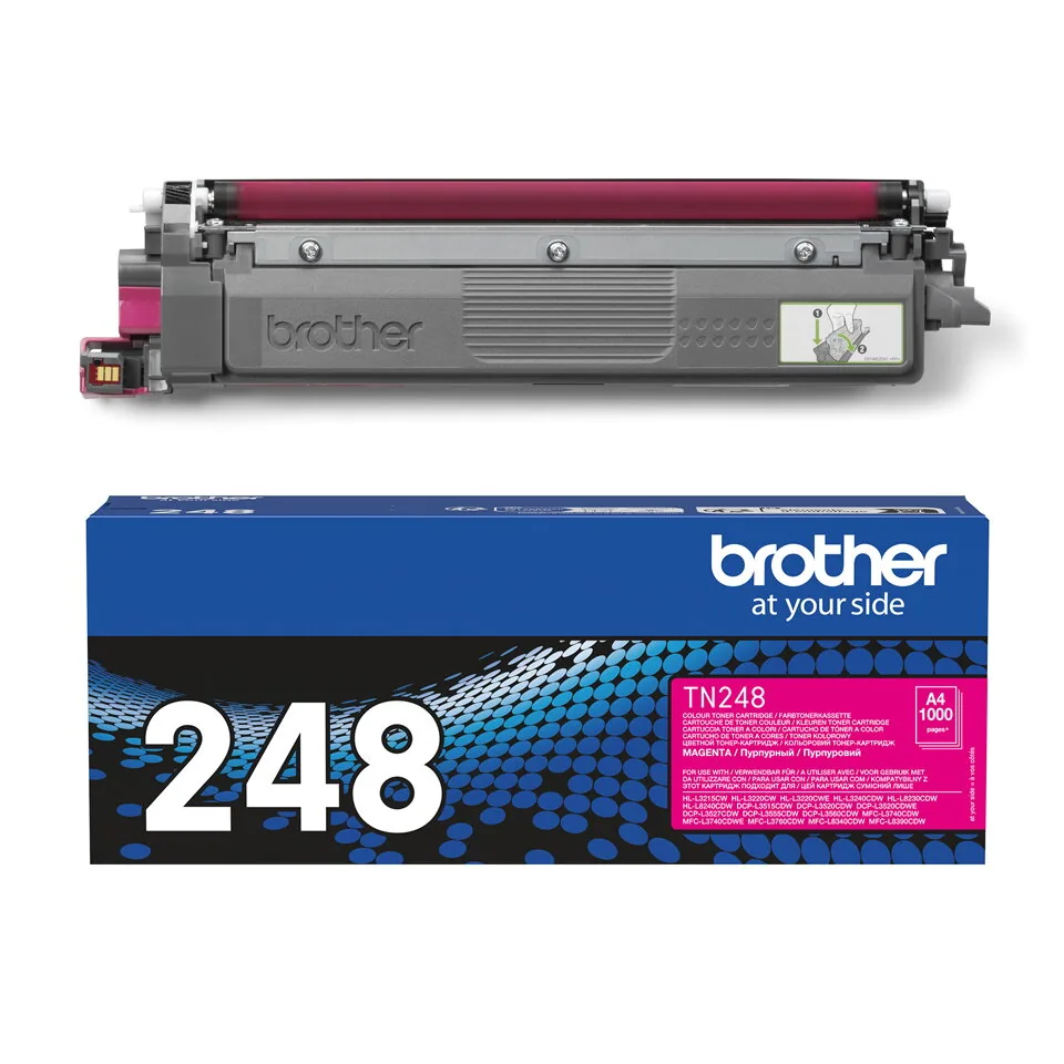 Brother TN-248M Tonerkartusche 1 Stück(e) Original Magenta – Bild 1