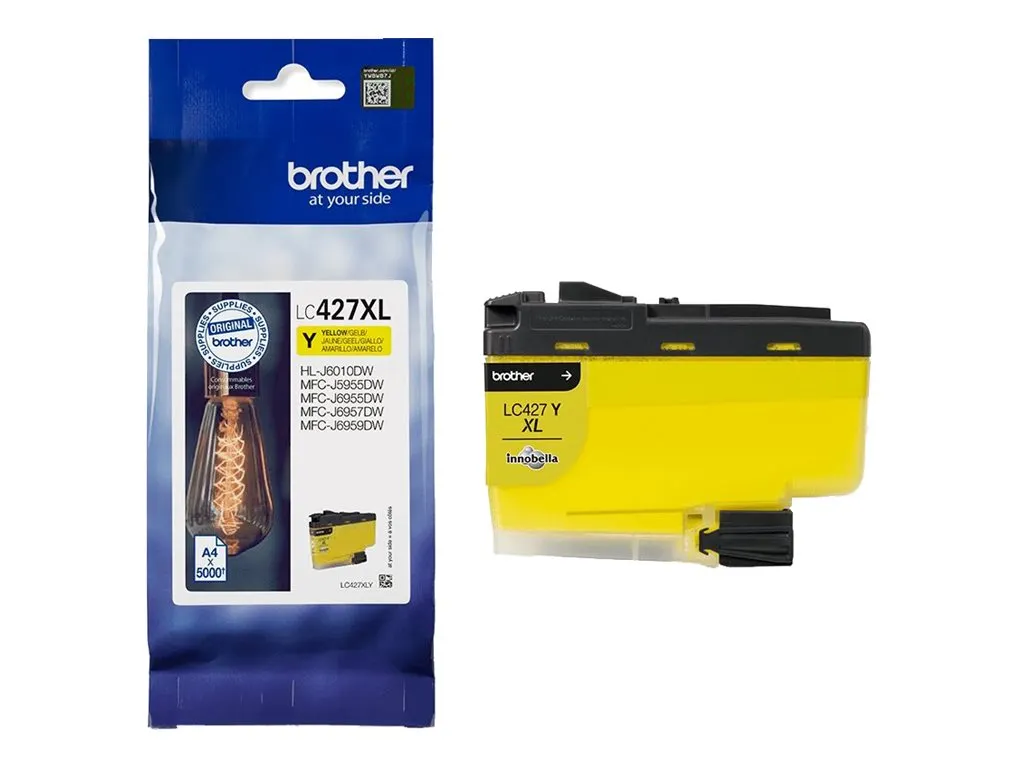 Brother LC-427XLY Druckerpatrone Original Hohe (XL-) Ausbeute Gelb