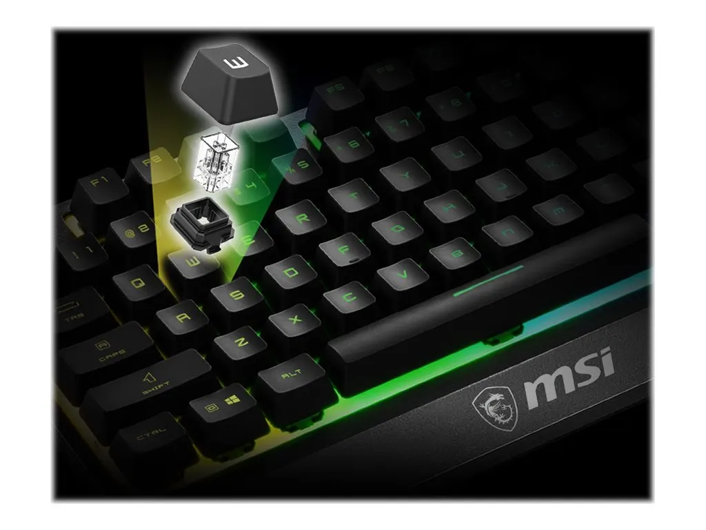 MSI Vigor GK-30 Gaming Keyboard, verkabelt
