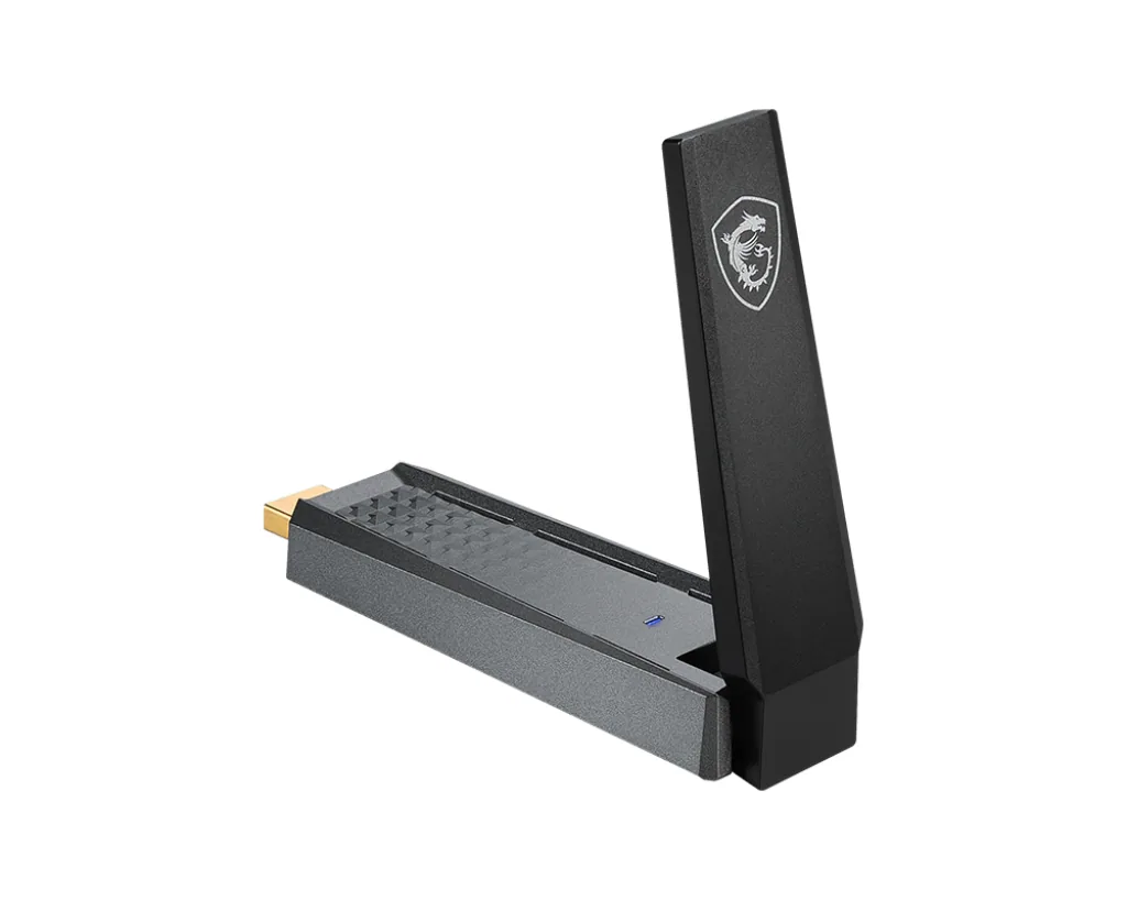 MSI AX1800 WiFi USB Adapter WLAN 1201 Mbit/s – Bild 1