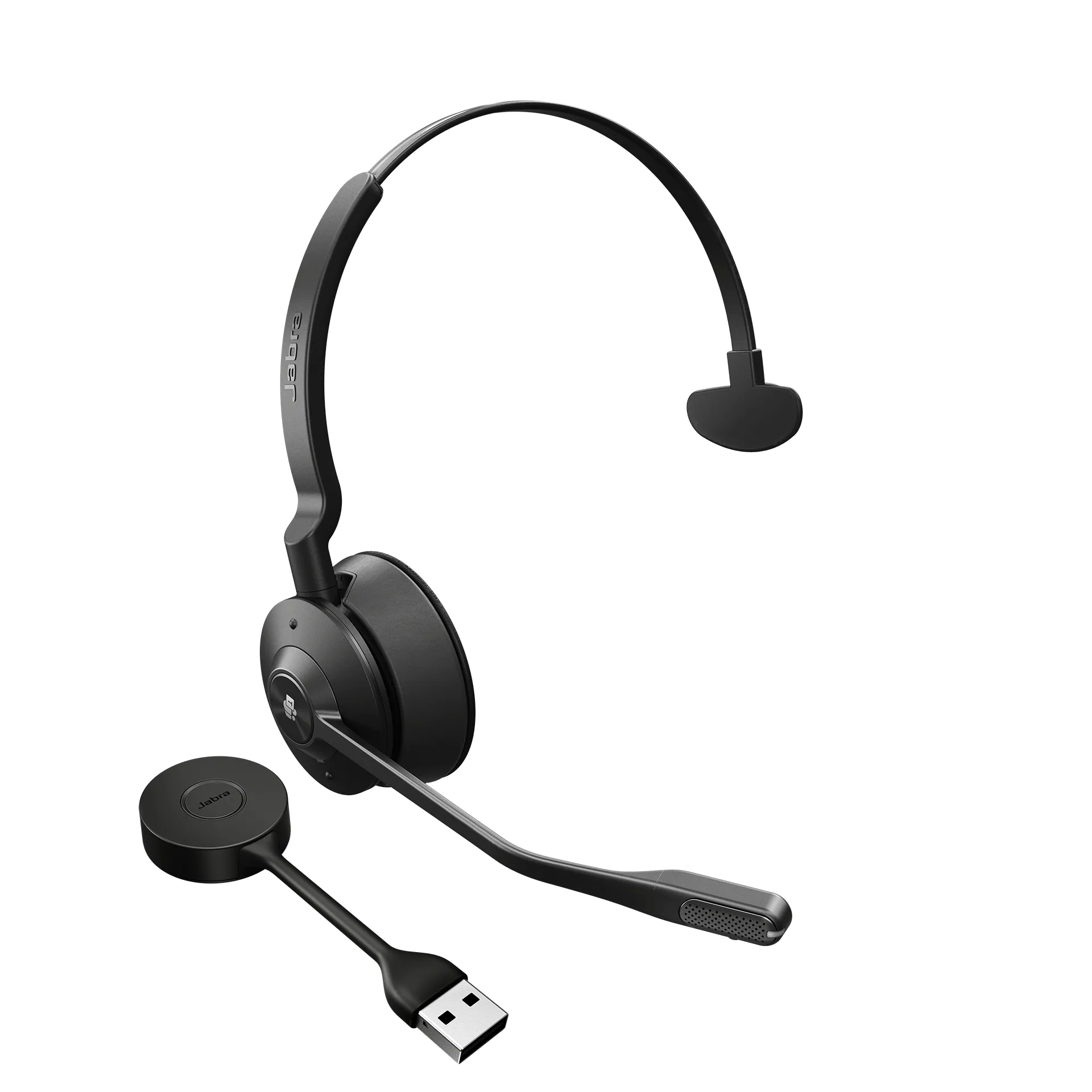 Jabra Engage 55 Kopfhörer Kabellos Kopfband Büro/Callcenter Schwarz, Titan – Bild 1
