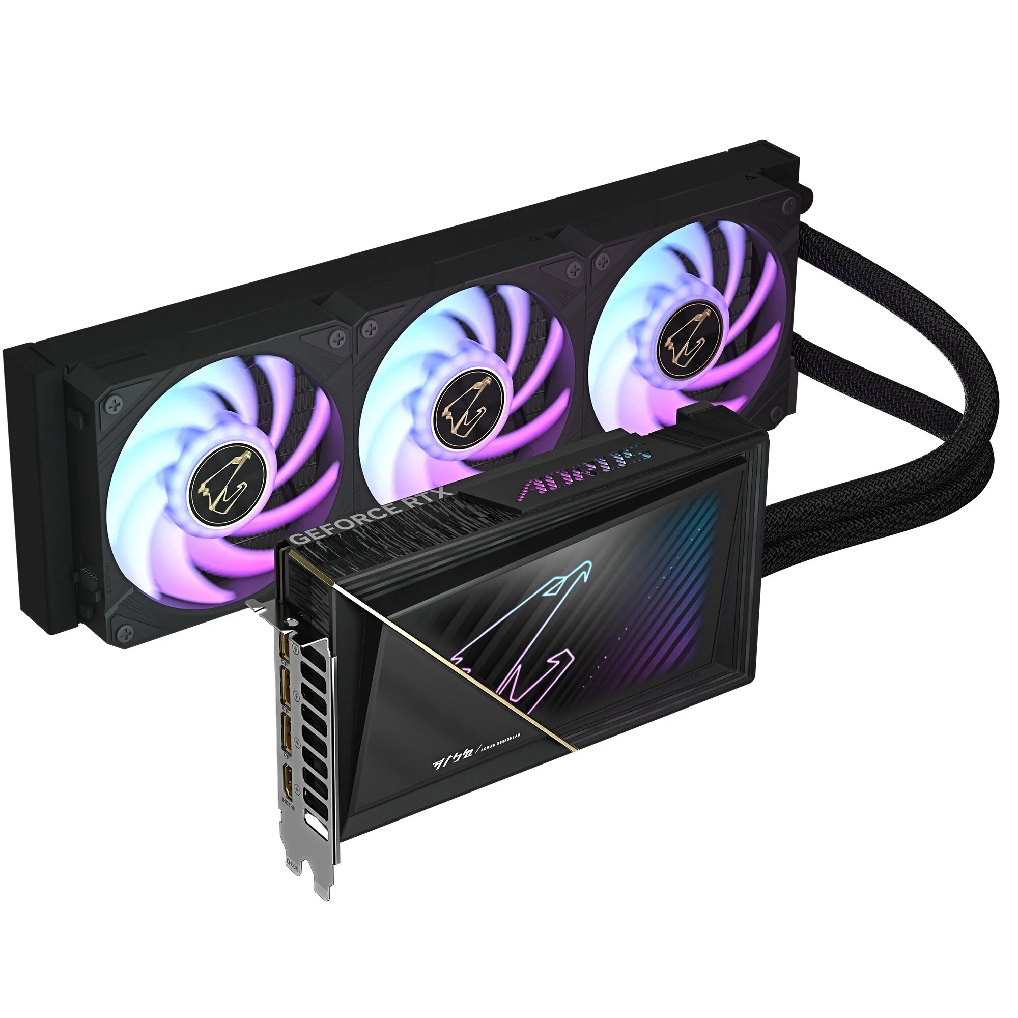 GIGABYTE AORUS GeForce RTX 5080 XTREME WATERFORCE 16G Grafikkarte – Bild 2