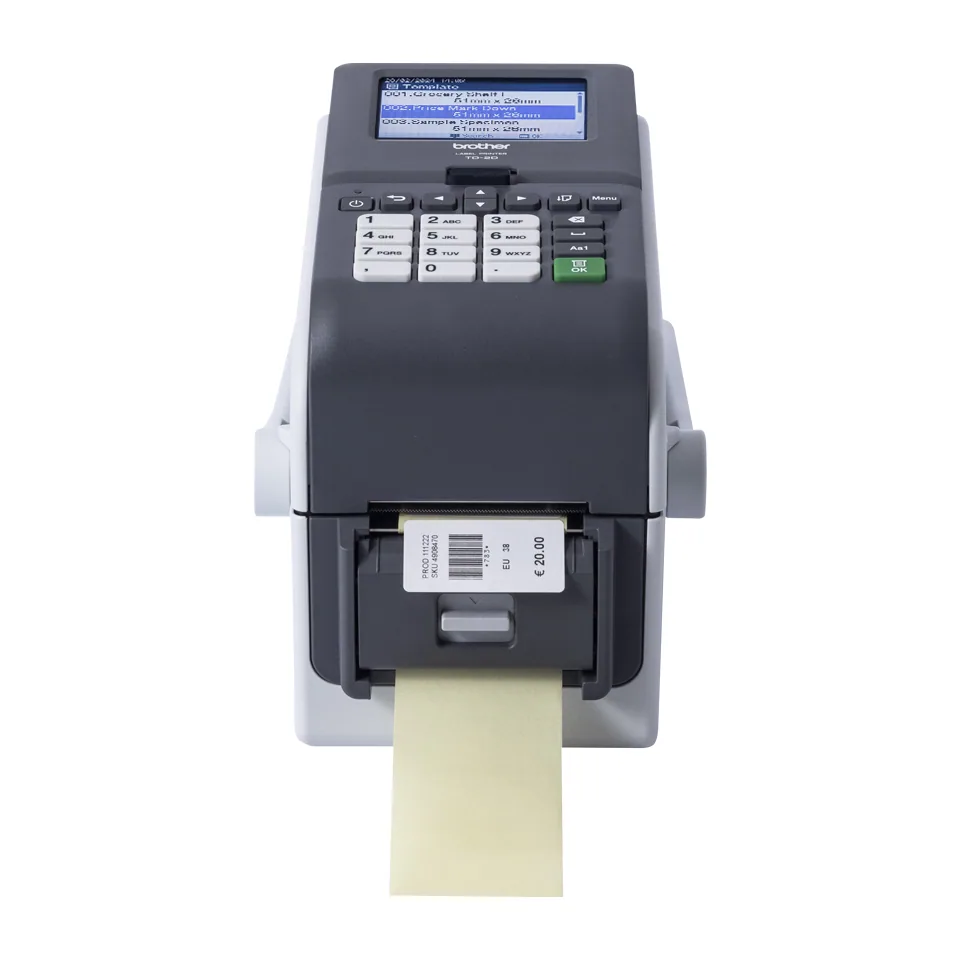 Brother TD-2350DSAH300 Etikettendrucker Thermodirekt 300 x 300 DPI 152 mm/sek Verkabelt & Kabellos Ethernet/LAN WLAN Bluetooth – Bild 4