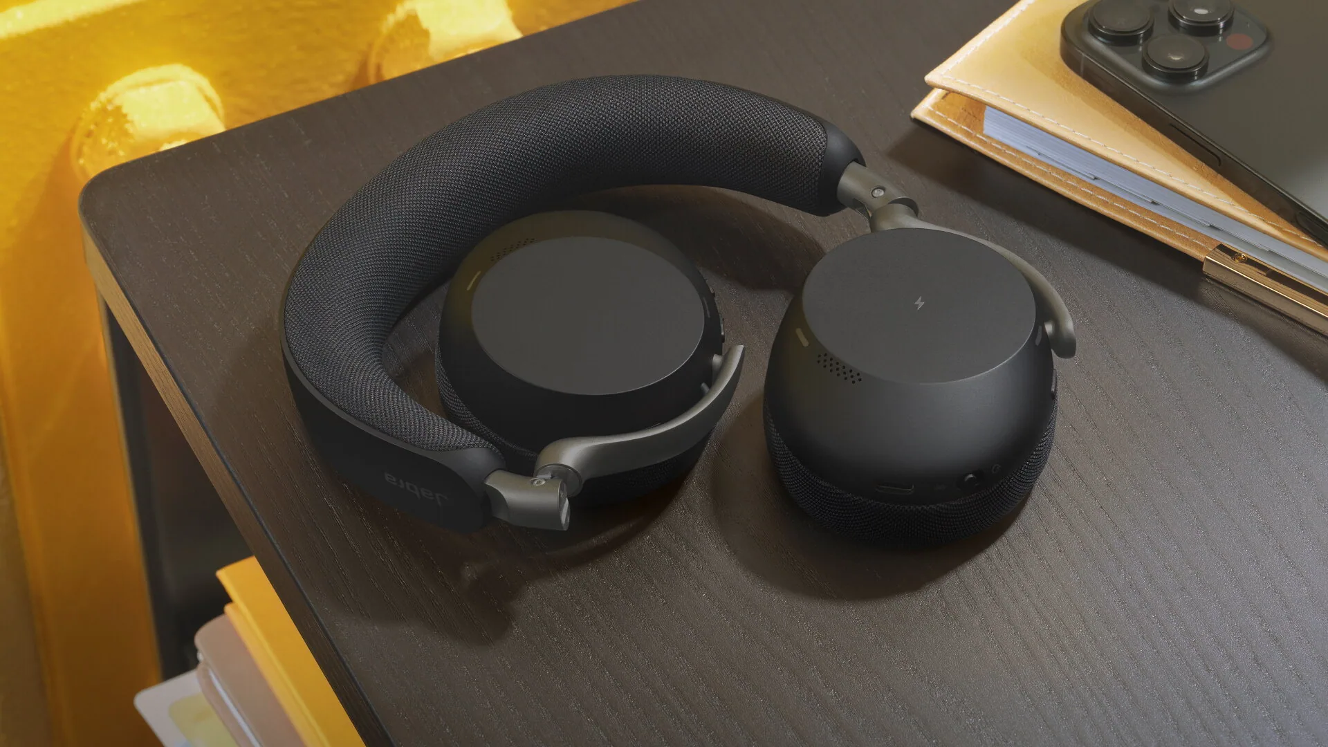 Jabra Evolve3 75 Kopfhörer Verkabelt & Kabellos Kopfband USB Typ-C Bluetooth Schwarz – Bild 2