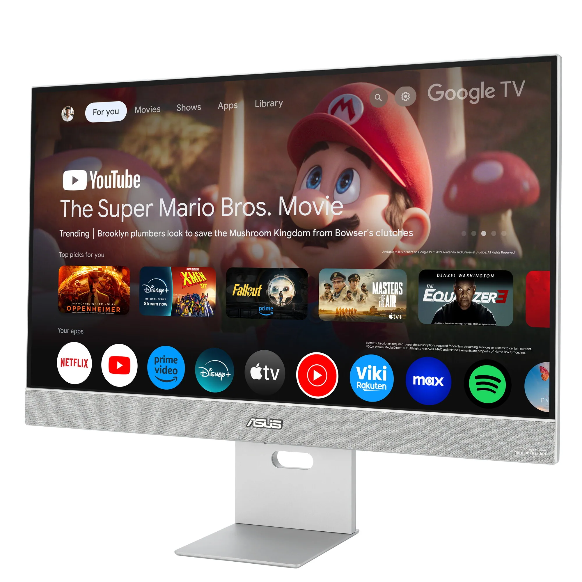 ASUS ZenScreen Smart Monitor MS27UC Computerbildschirm 68,6 cm (27") 3840 x 2160 Pixel 4K Ultra HD LCD Grau – Bild 6