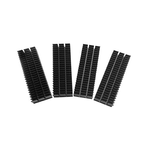 QNAP HS-M2SSD-04 Computerkühlsystem Solid-State-Laufwerk Kühlkörper/Radiator Silber – Bild 1