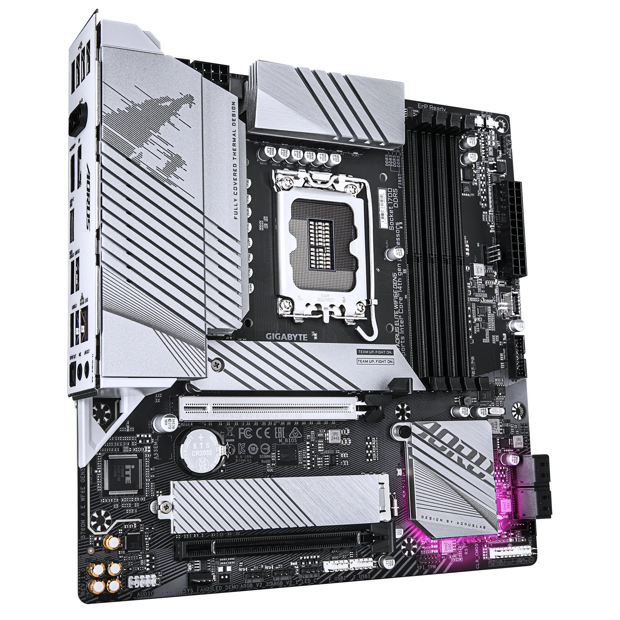 GIGABYTE B760M AORUS ELITE WIFI6E GEN5 Mainboard – Bild 3