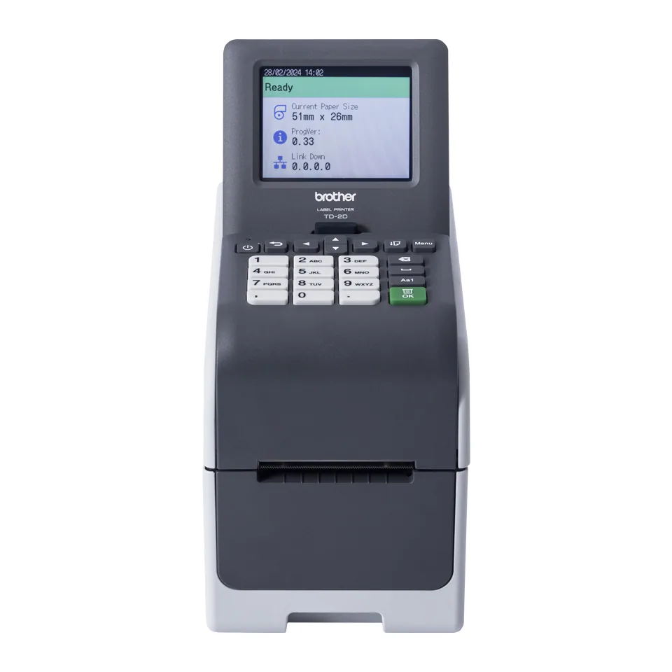 Brother TD-2320DSA203 Etikettendrucker Thermodirekt 203 x 203 DPI 152 mm/sek Kabelgebunden Ethernet/LAN – Bild 2