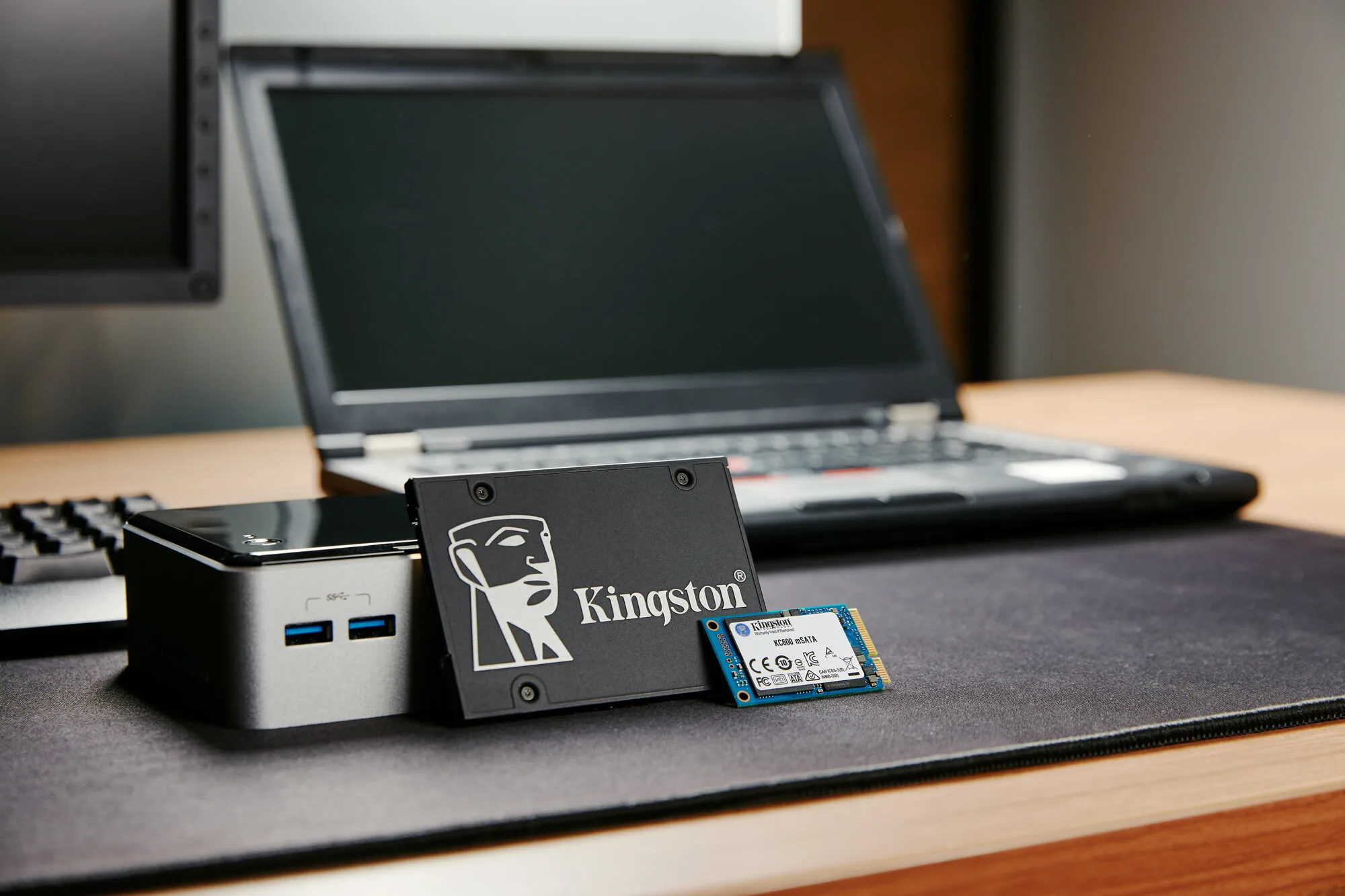 Kingston Technology 1024G SSD KC600 SATA3 mSATA – Bild 5