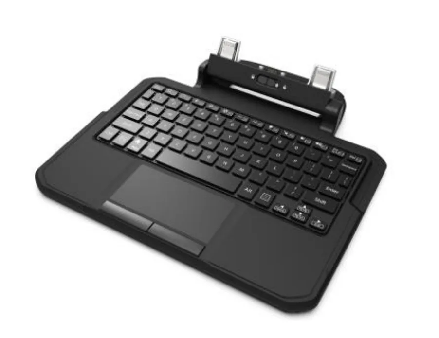 Zebra KYB-ET6X-2IN1-DE1-01 Tastatur für Mobilgeräte Deutsch Schwarz – Bild 1