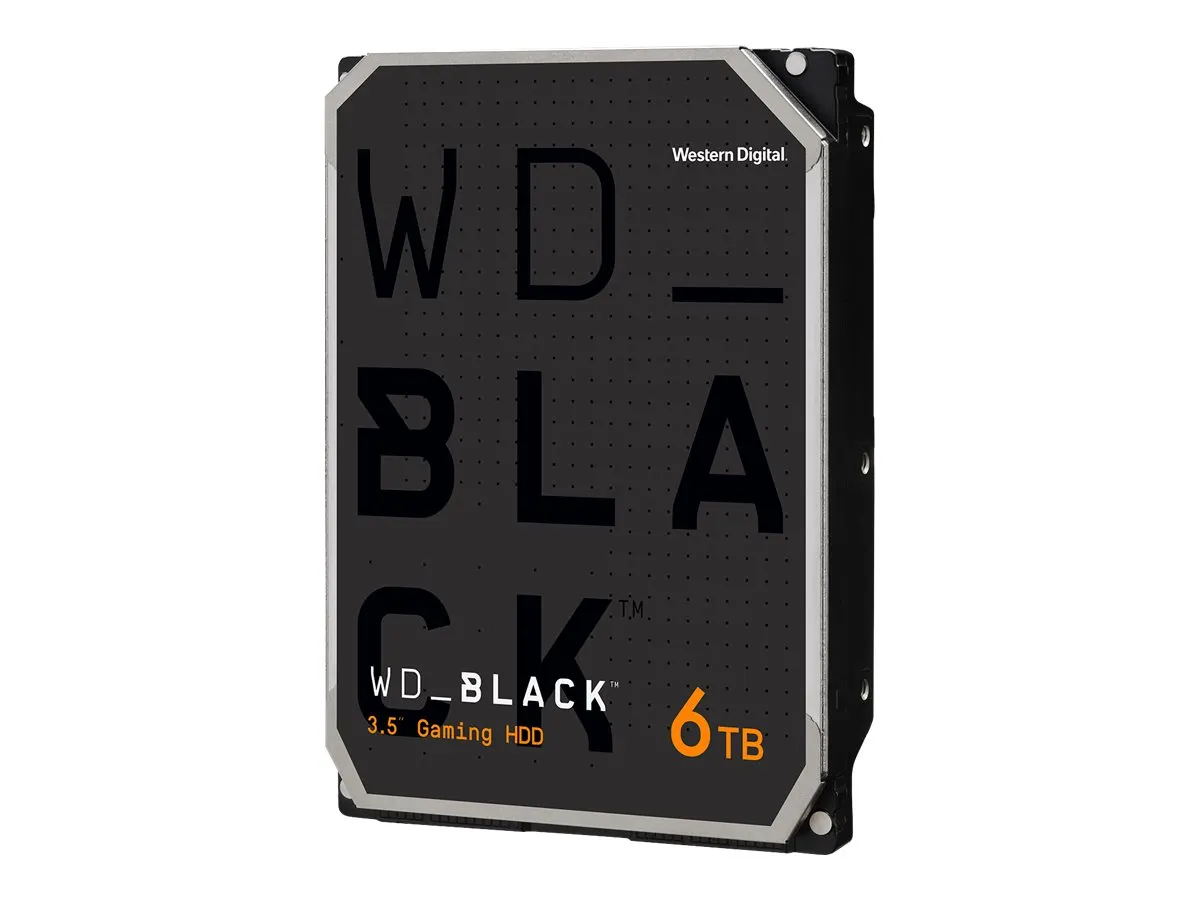 WD Black 8.9 cm (3.5") 6 TB SATA3 7200 128 MB WD6004FZWX intern