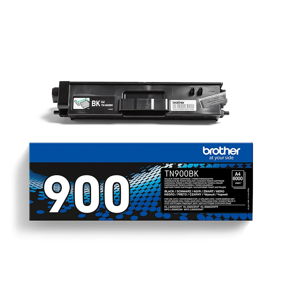 Brother TN-900BK Tonerkartusche 1 Stück(e) Original Schwarz – Bild 3