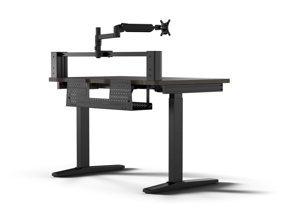 CORSAIR Gaming Tisch 4 Wood, einstellbare Höhe,inkl.TFT-Ar