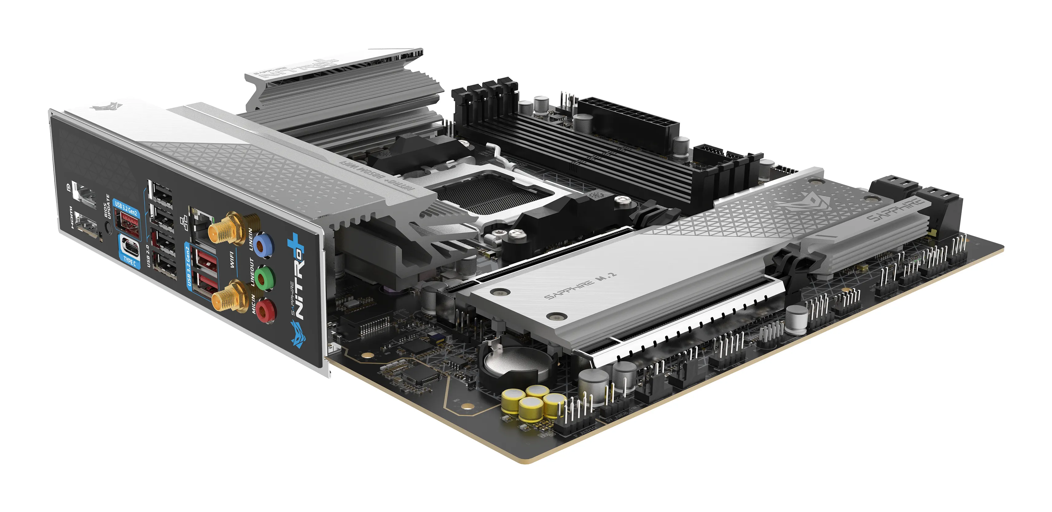Sapphire MB NITRO+ B850M WIFI7 AMD, AM5, DDR5, mATX