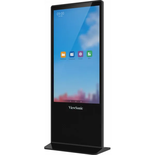 Viewsonic EP5542T Signage-Display Totem-Design 139,7 cm (55") LED 450 cd/m² 4K Ultra HD Schwarz Touchscreen Android 8.0 – Bild 2