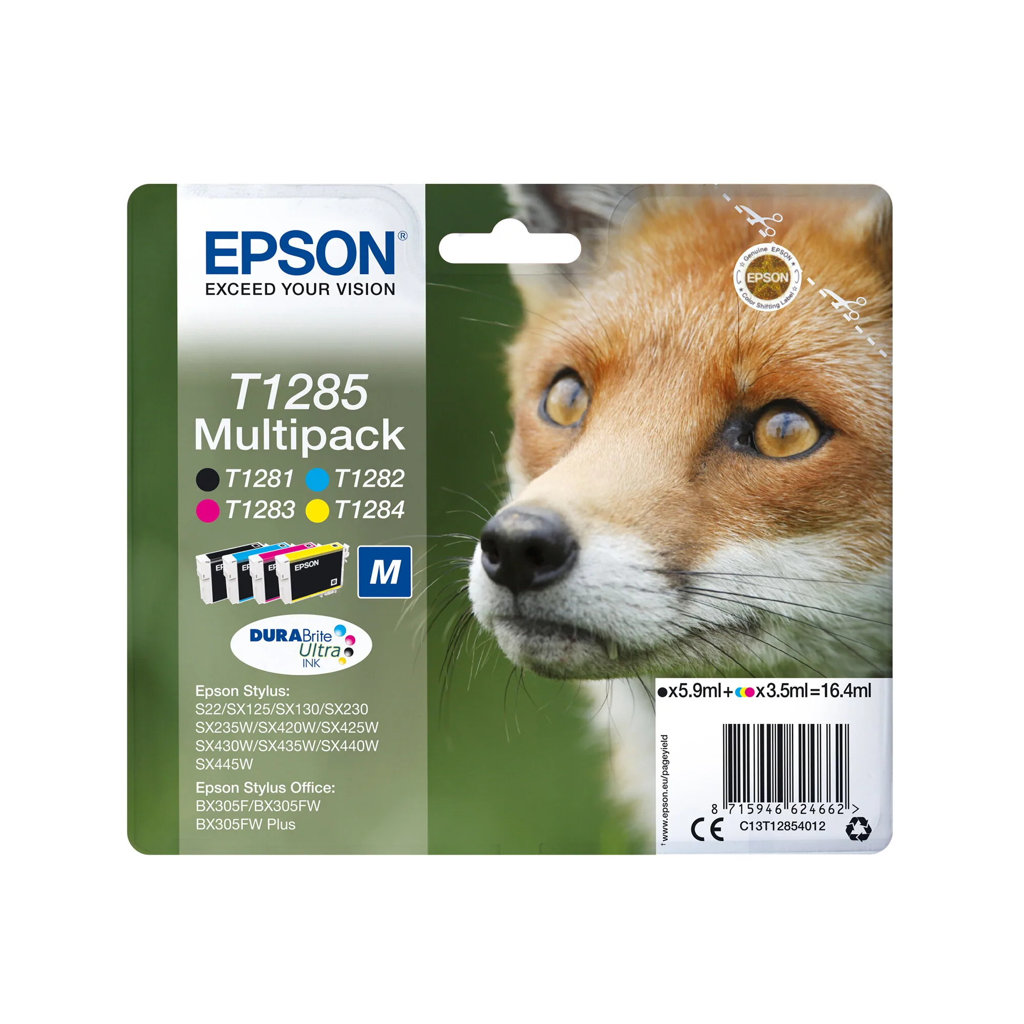 Epson Fox T1283 Fuchs DURABrite Ultra Single Magenta Tinte – Bild 1