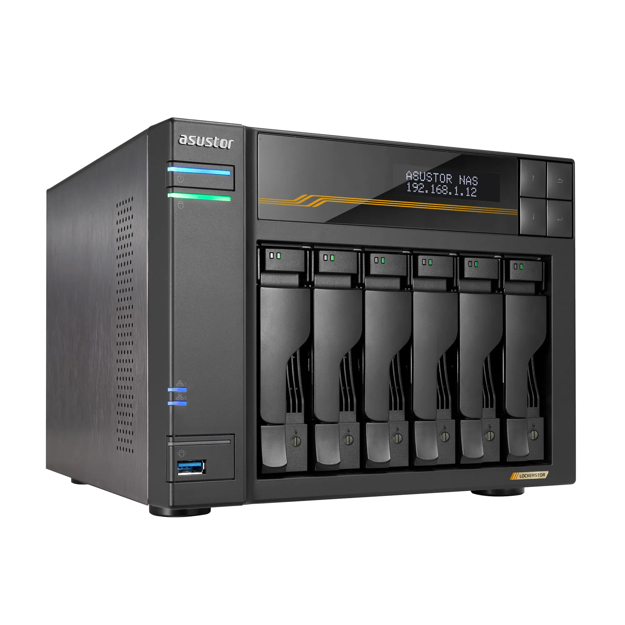 Asustor Lockerstor 6 Gen3 AS6806T 6-Bay