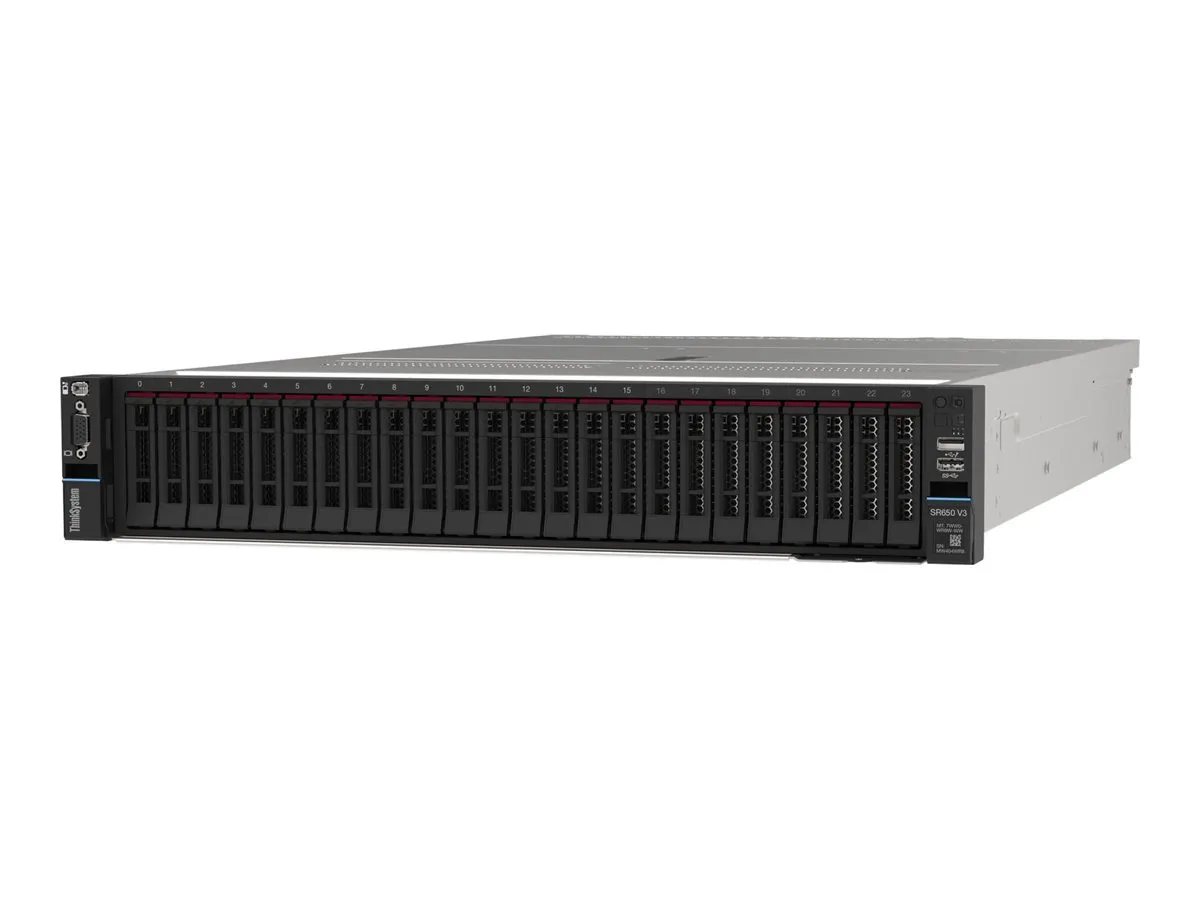 Lenovo ThinkSystem SR650 V3 Server Rack (2U) Intel® Xeon® Gold 6430 2,1 GHz 64 GB DDR5-SDRAM 1800 W