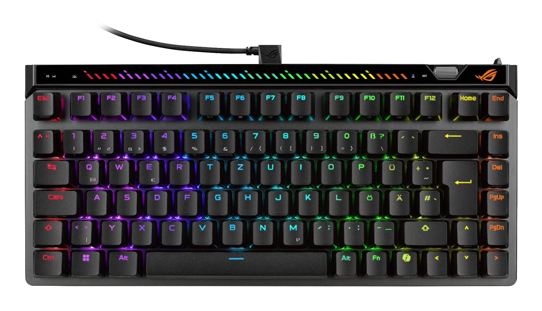 ASUS ROG Falchion Ace 75 HE Tastatur Gaming USB Schwarz – Bild 1