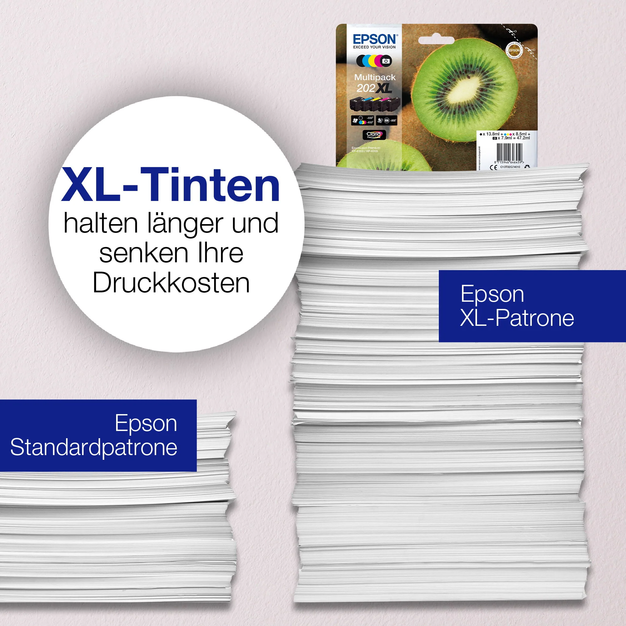 Epson Kiwi Singlepack Black 202XL Claria Premium Ink – Bild 3