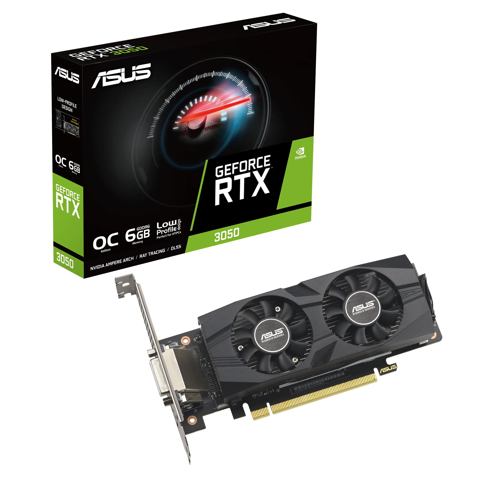 ASUS GeForce RTX 3050 LP BRK OC Edition NVIDIA 6 GB GDDR6 – Bild 7