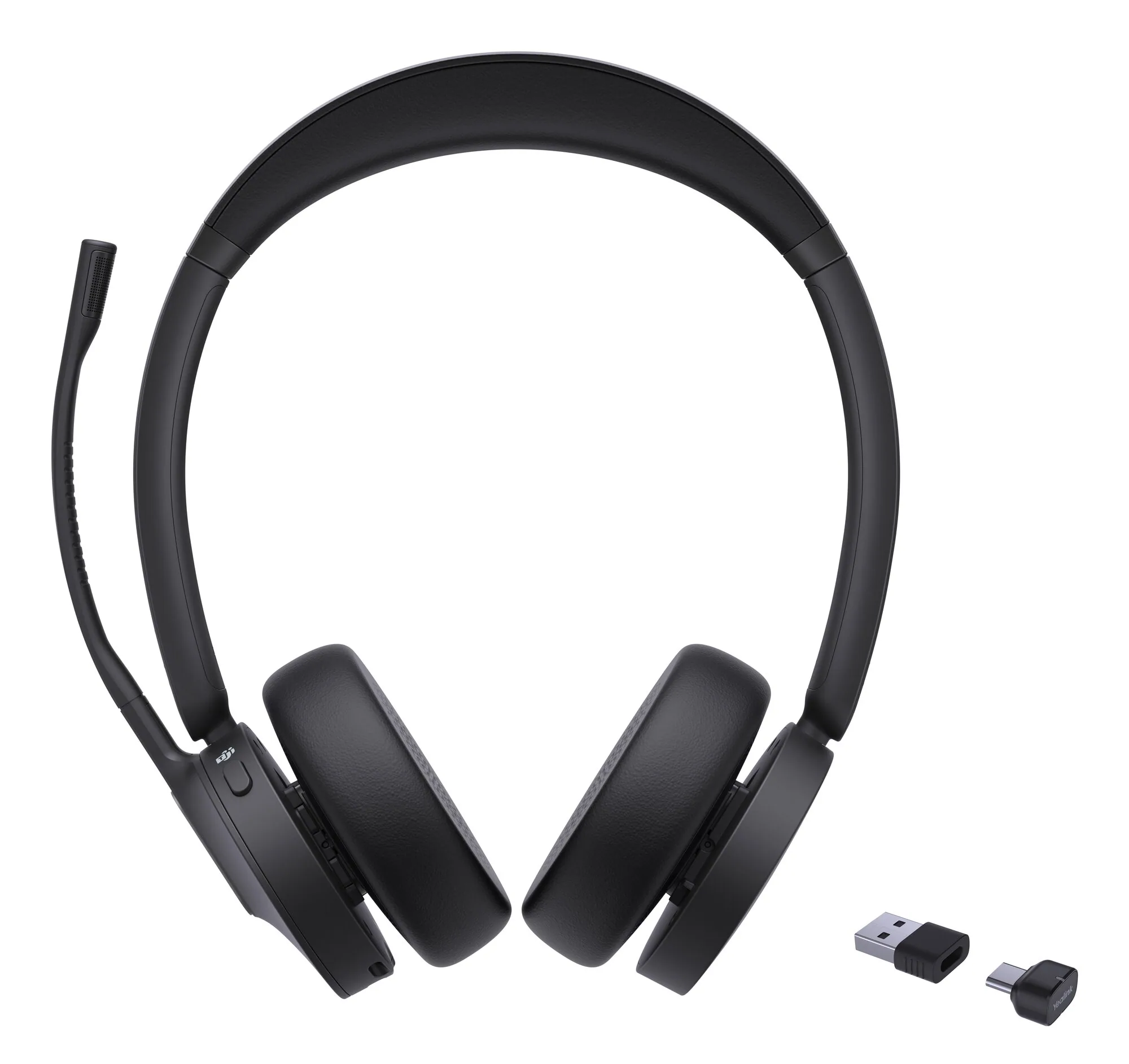 Yealink BH70 Dual Teams USB-C/A Headset Kopfhörer Kabellos Kopfband Büro/Callcenter USB Type-C / USB Type-A Bluetooth Schwarz – Bild 1