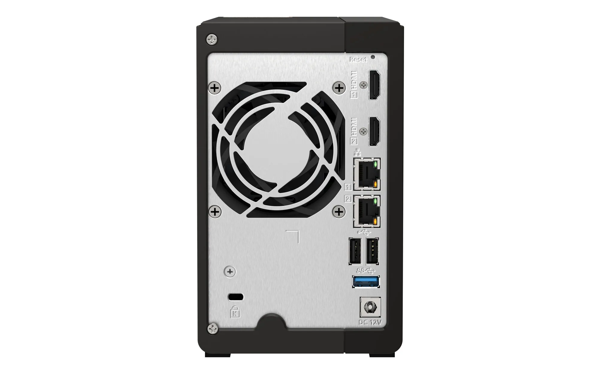 QNAP QVP-21C NAS & Speicherserver Tower Intel® Celeron® J6412 8 GB DDR4 0 TB QVR Pro Schwarz – Bild 4