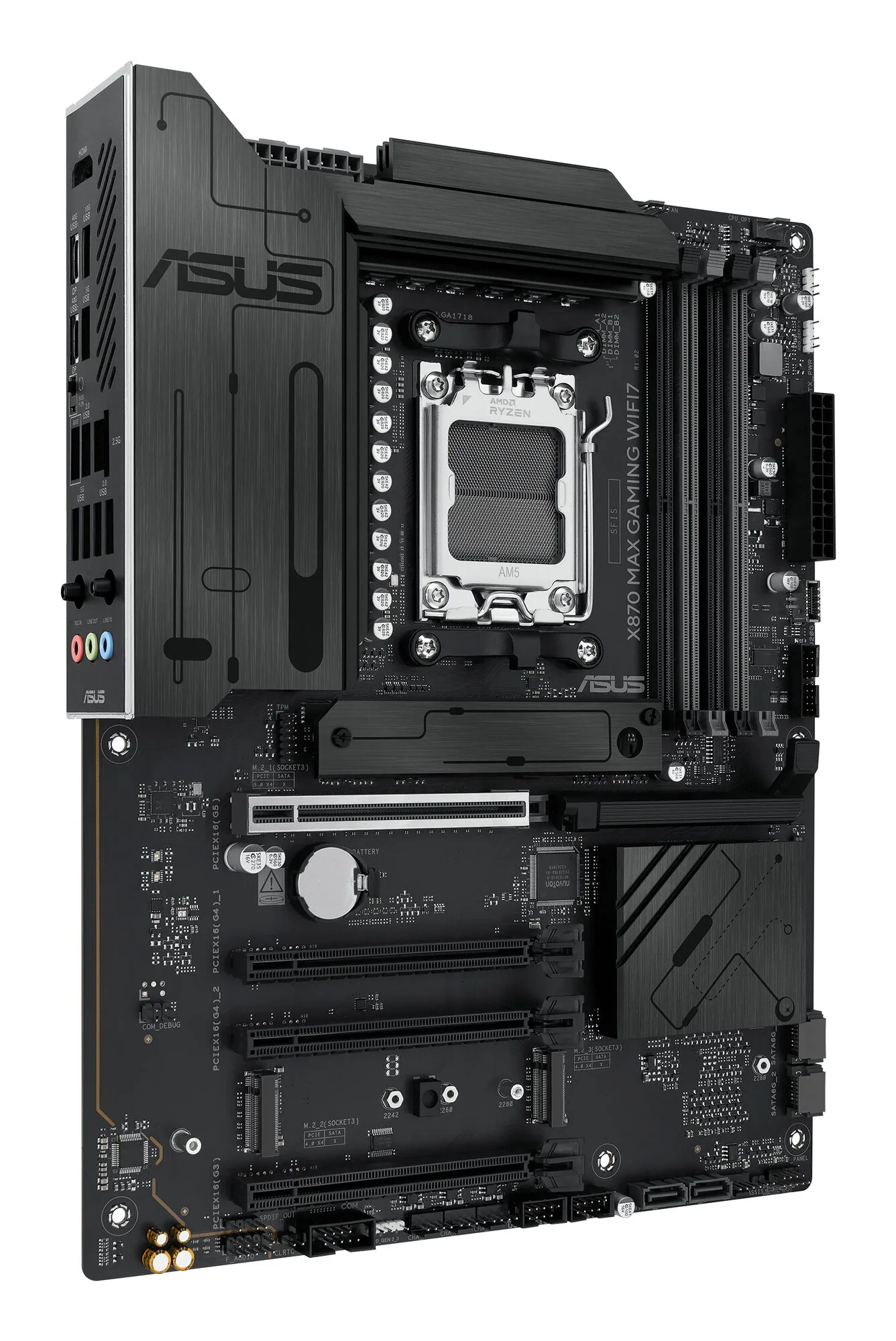 ASUS X870 MAX GAMING WIFI7 AMD X870 Sockel AM5 ATX – Bild 3