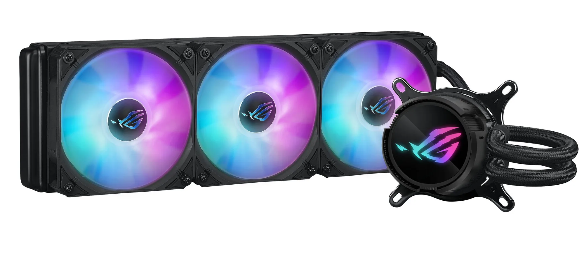 ASUS ROG Strix LC III 360 ARGB Prozessor All-in-One-Flüssigkeitskühler 12 cm Schwarz – Bild 3