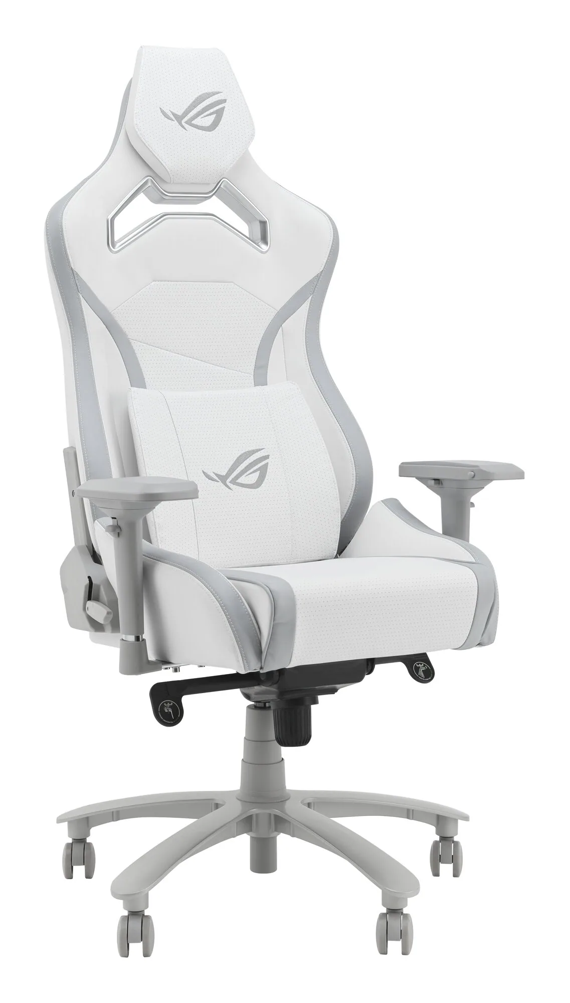 ASUS ROG Chariot X Core Universal-Gamingstuhl Gepolsterter Sitz Weiß – Bild 2