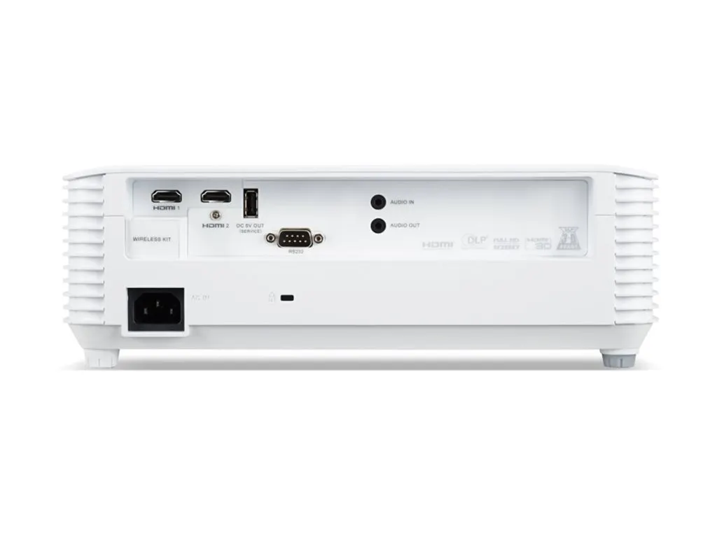 Acer Home X1528Ki Standard Throw-Projektor 5200 ANSI Lumen DLP 1080p (1920x1080) 3D Weiß