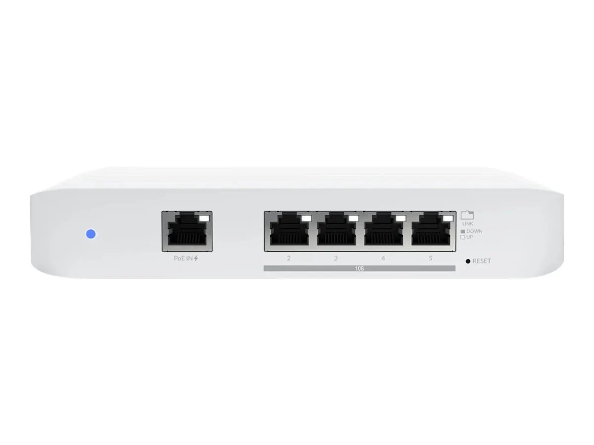 Ubiquiti UniFi Switch USW-Flex-XG 5x10 Gbit/s PoE Input Support