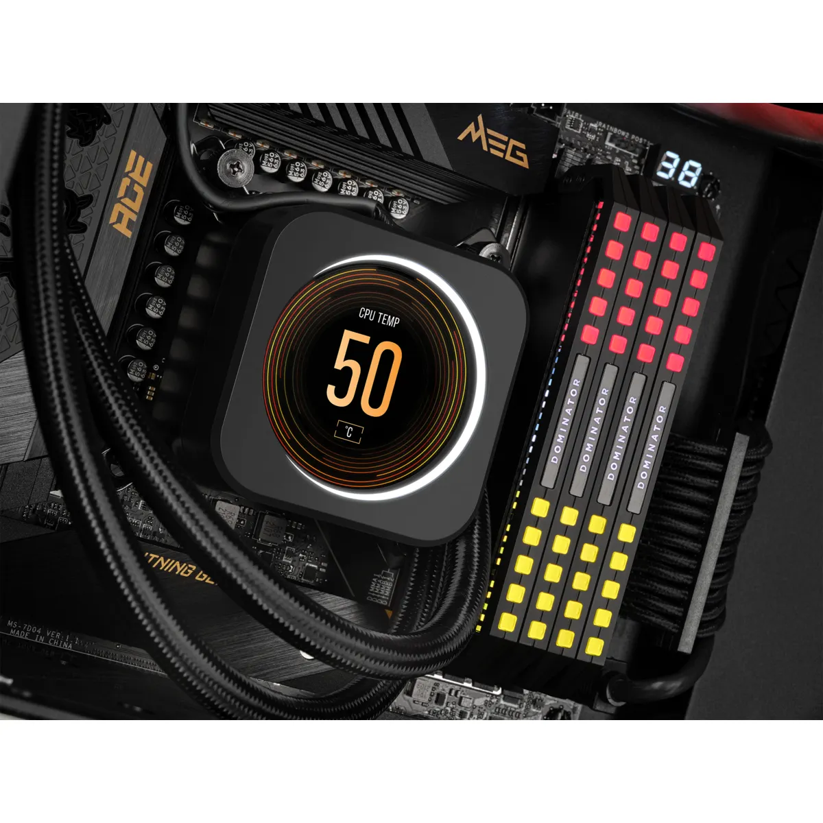 Corsair WAK Cooling Upgrade Kit iCUE ELITE CAPELLIX LCD