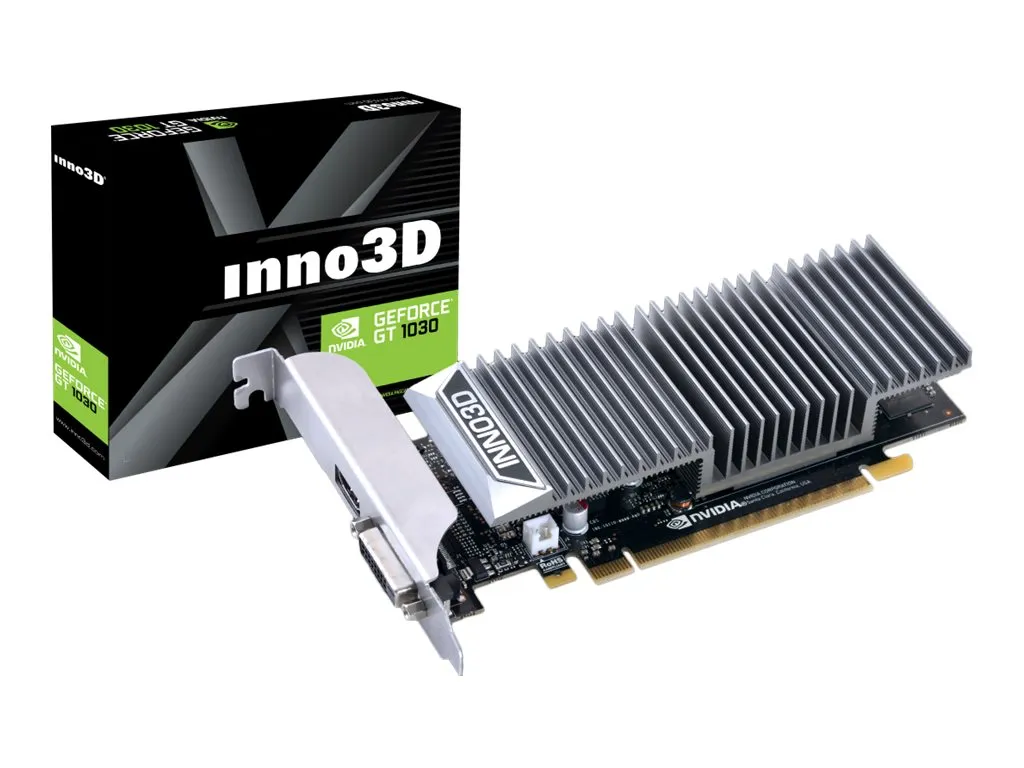Inno3D GT1030 2 GB GDDR5 HDMI DVI passiv