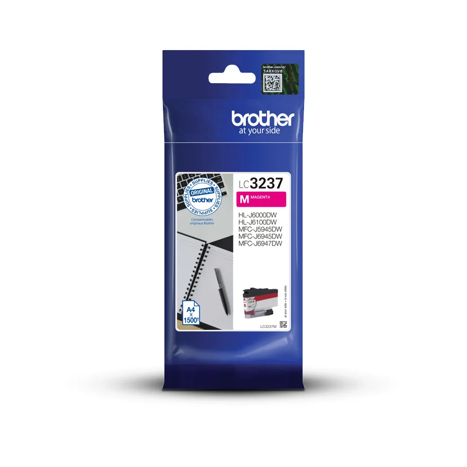 Brother LC3237M Druckerpatrone 1 Stück(e) Original Standardertrag Magenta – Bild 1