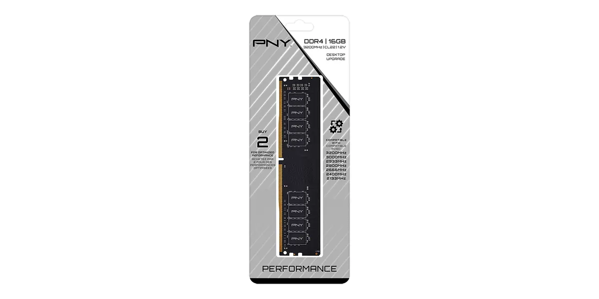 PNY DDR4-3200 CL22 16 GB 1,2V