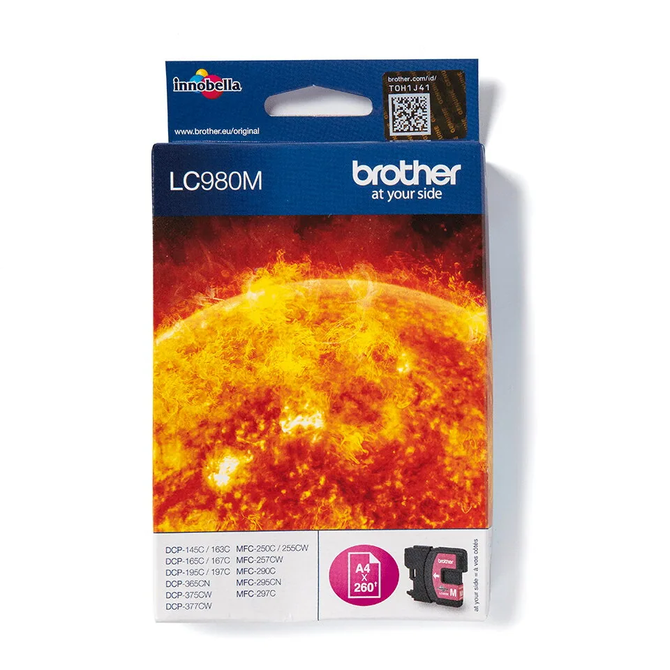 Brother LC980M Druckerpatrone 1 Stück(e) Original Magenta – Bild 3