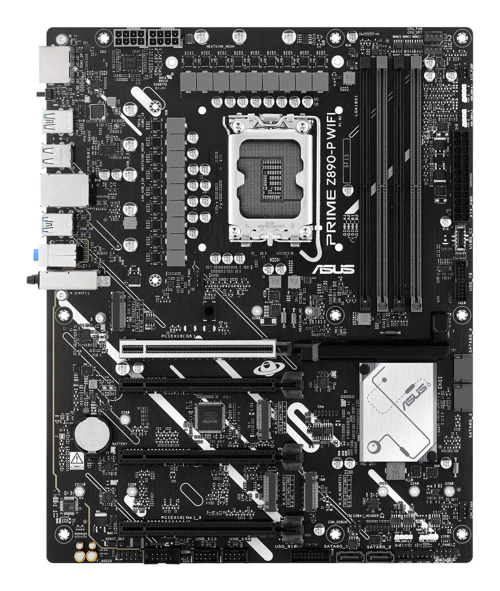 ASUS PRIME Z890-P WIFI Intel Z890 LGA 1851 (Socket V1) ATX – Bild 2