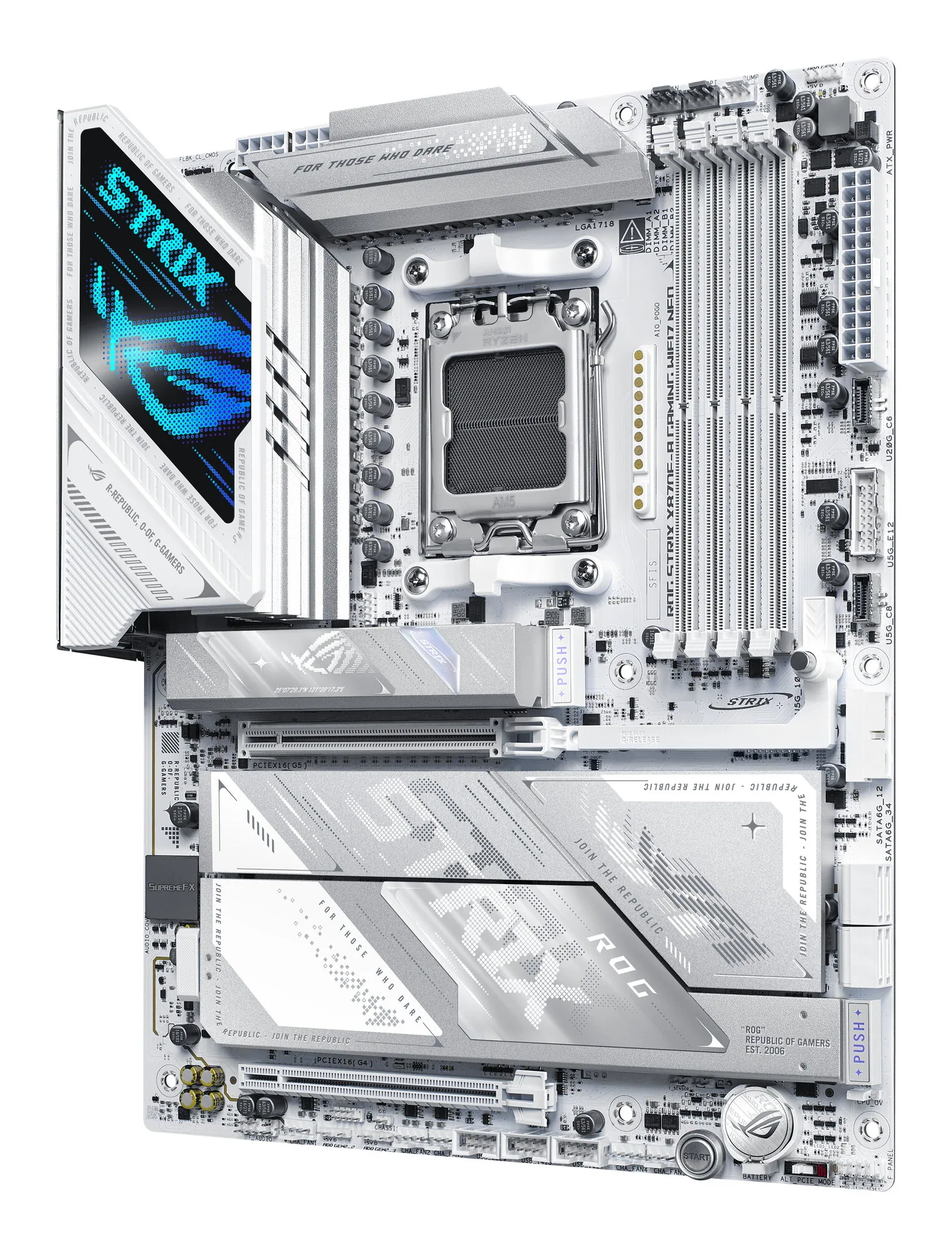 ASUS ROG STRIX X870E-A Gaming WIFI7 NEO AMD X870E Sockel AM5 ATX – Bild 2