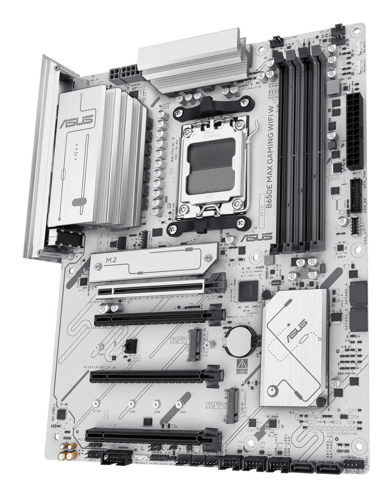 ASUS B650E MAX GAMING WIFI W AMD B650 Sockel AM5 ATX – Bild 4
