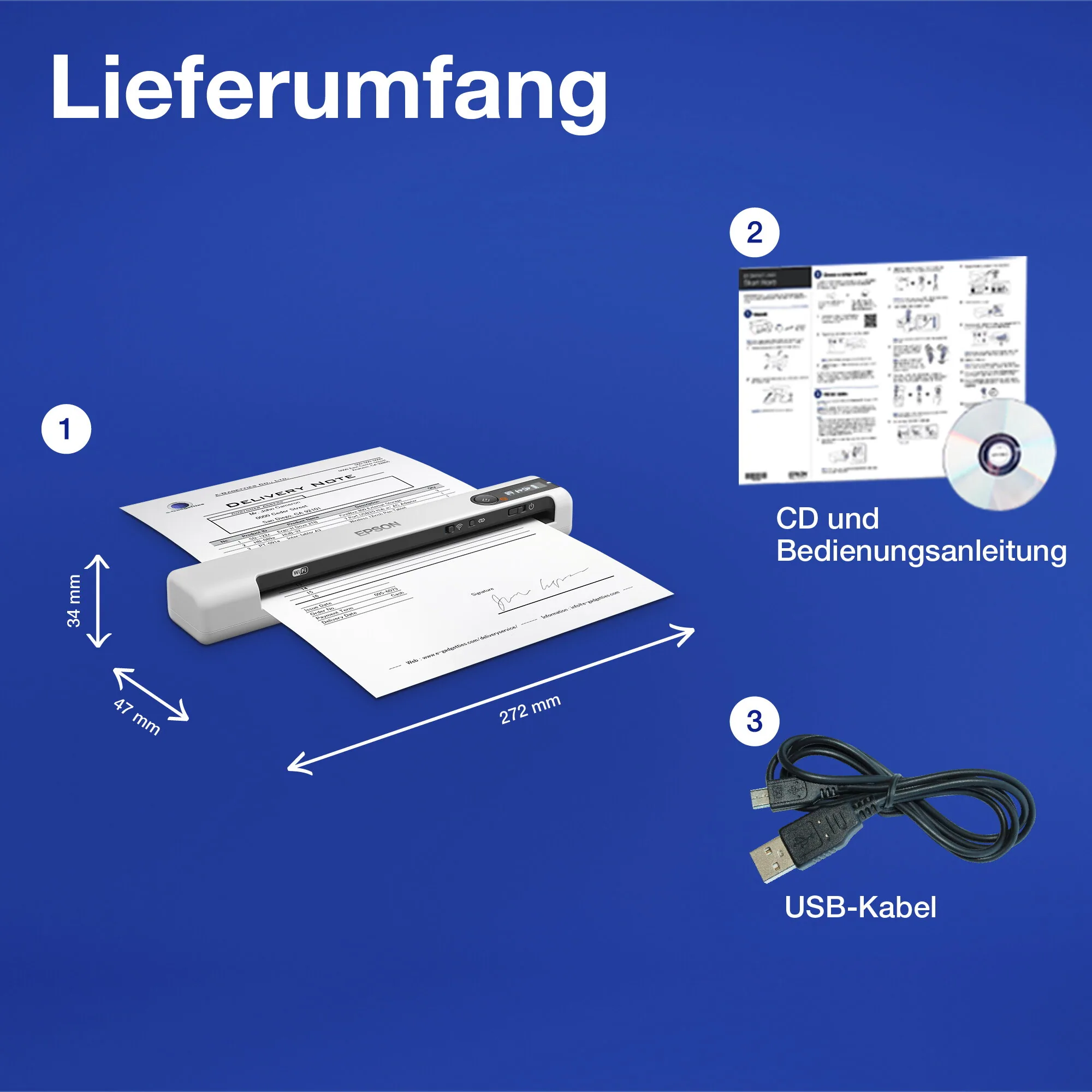 Epson WorkForce DS-80W – Bild 2