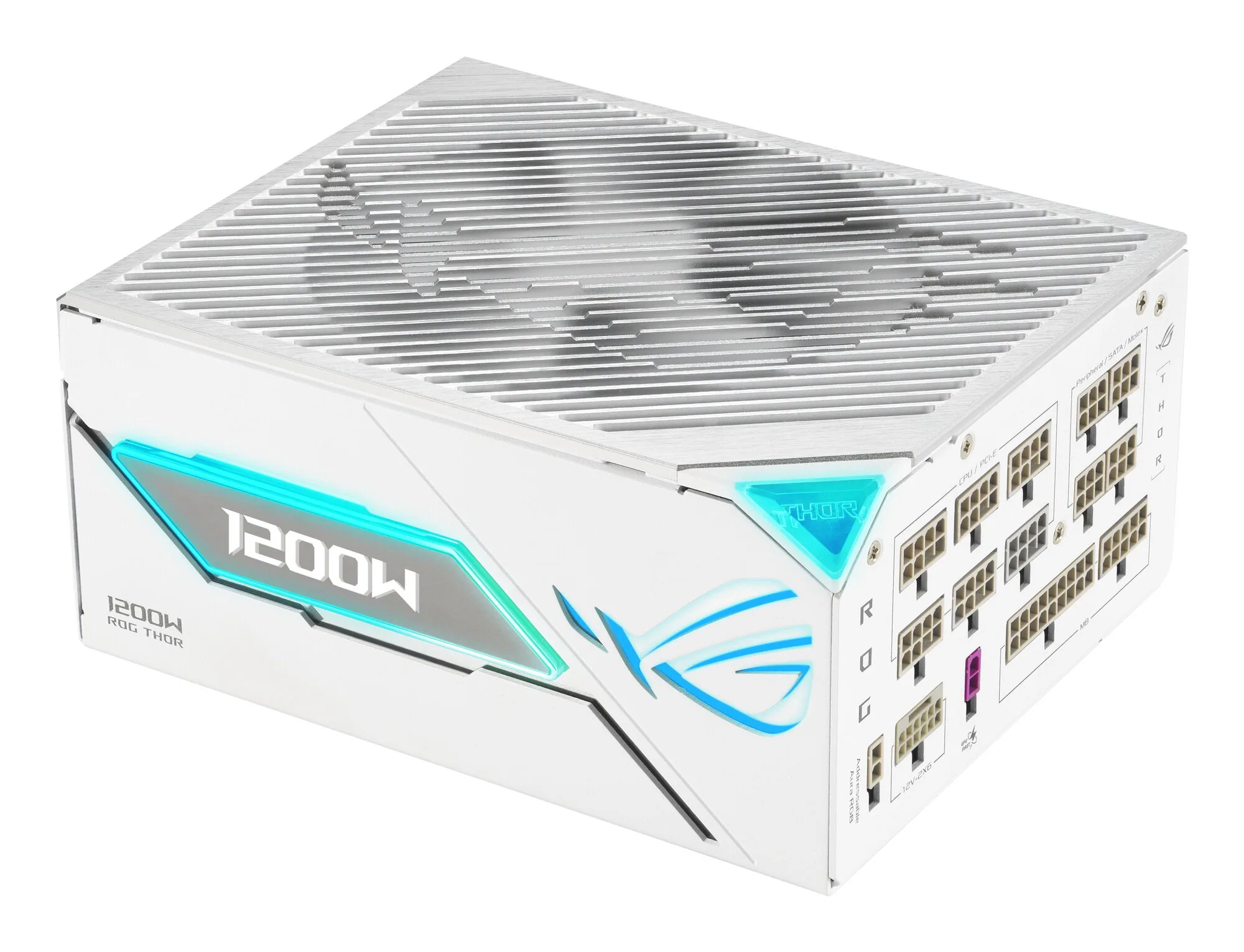 ASUS ROG -THOR-1200P3-WHITE-GAMING-E Netzteil 1200 W 24-pin ATX ATX Weiß – Bild 1