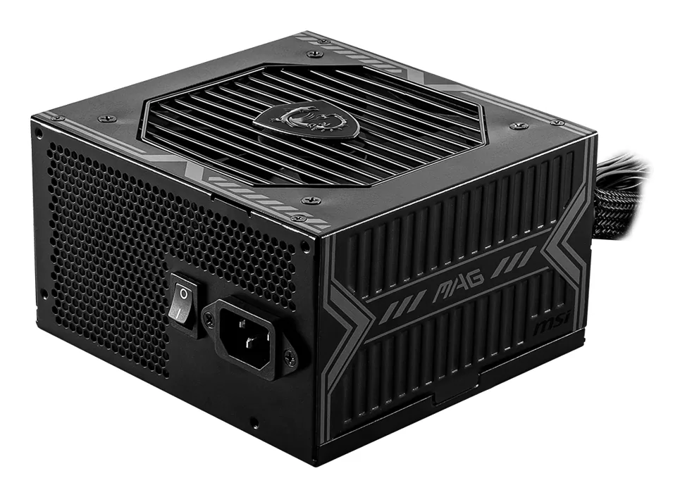 MSI MAG A650BN Netzteil 650 W 20+4 pin ATX ATX Schwarz – Bild 1