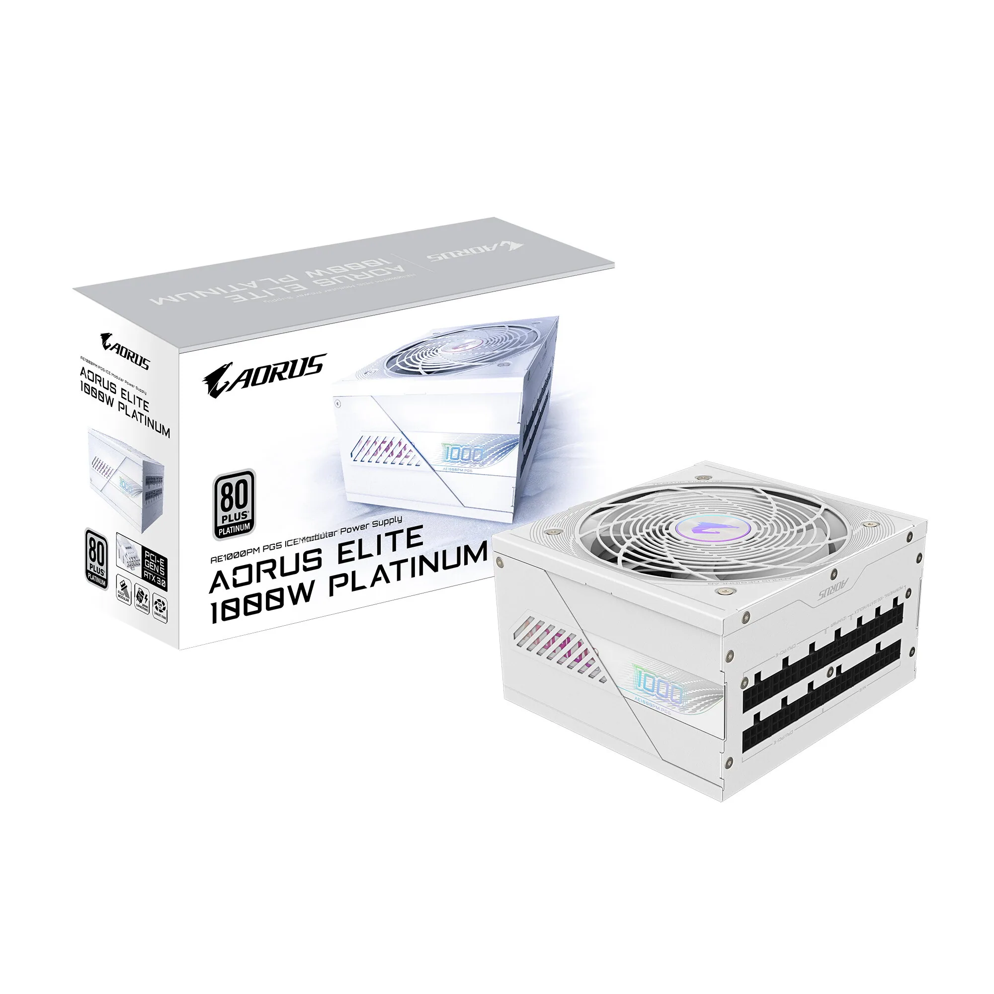GIGABYTE AORUS ELITE P1000W ICE Netzteil – Bild 1