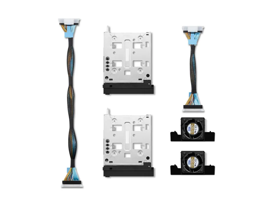 Lenovo 4XF1R31364 Speicherlaufwerksgehäuse SSD-Gehäuse Schwarz, Silber U.2 – Bild 1