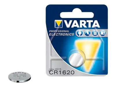Varta Batterie Knopfzelle CR1620 3V 70 mAh Lithium 1 Stück