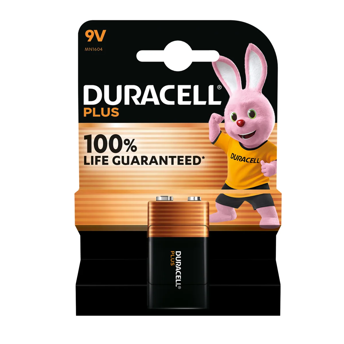 Duracell Plus 100 Einwegbatterie 9V Alkali – Bild 2